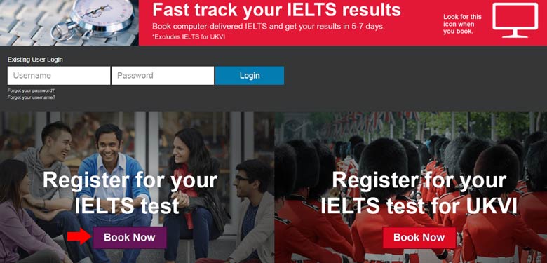 ثبت نام آزمون آیلتس قدم به قدم با آموزشگاه حریری